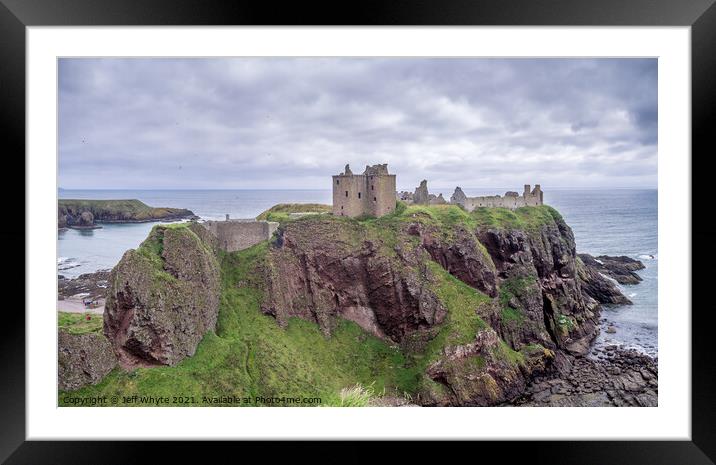 Dunnottar Castle Framed Mounted Print by Jeff Whyte