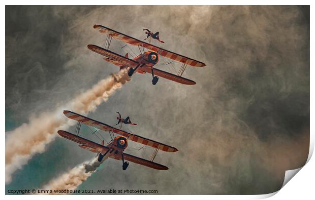 Wing Walkers Print by Emma Woodhouse