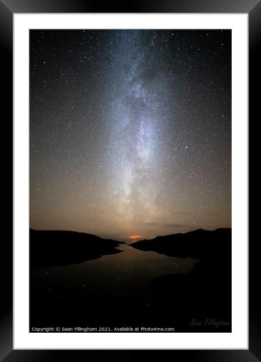 Milkway Stars Framed Mounted Print by Sean Fillingham