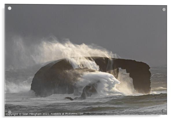Dore Holm Storm Acrylic by Sean Fillingham