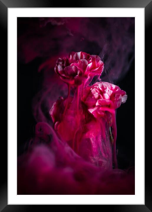 Magical Flower Framed Mounted Print by Steffen Gierok-Latniak