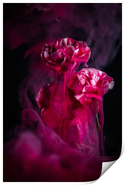 Magical Flower Print by Steffen Gierok-Latniak