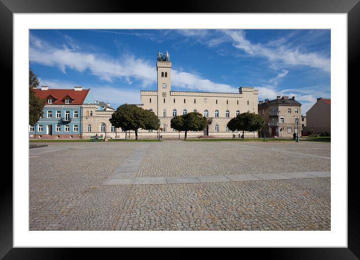 City Hall and Old Town Square in Radom Framed Mounted Print by Artur Bogacki