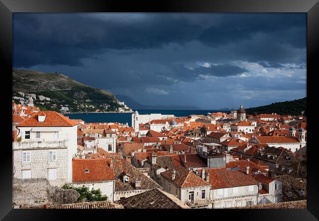 Old Town of Dubrovnik in Croatia Framed Print by Artur Bogacki