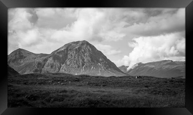 Dark Mountain Framed Print by Samuel Kerr