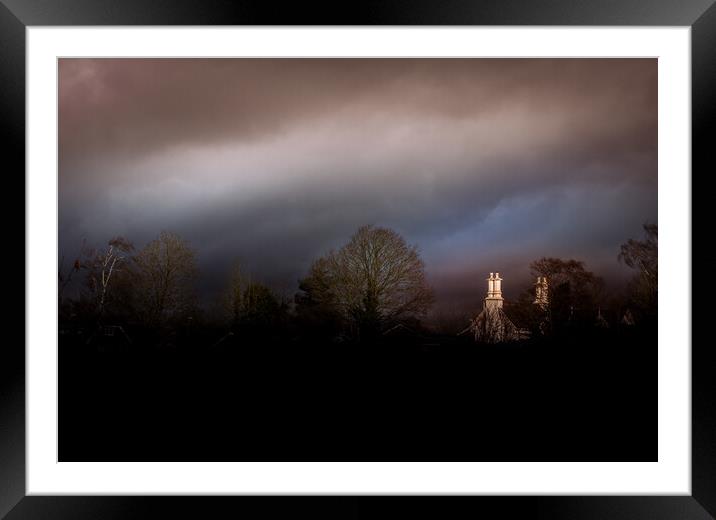 Turner-esque view of Kingswinford  Framed Mounted Print by Steve Taylor