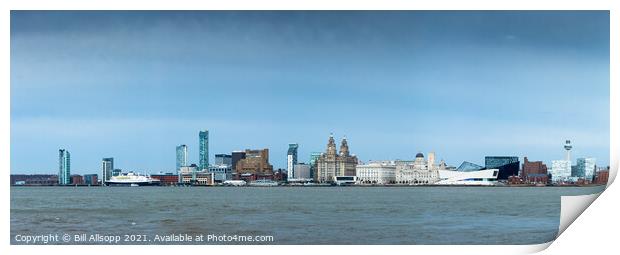 Waterfront panorama. Print by Bill Allsopp