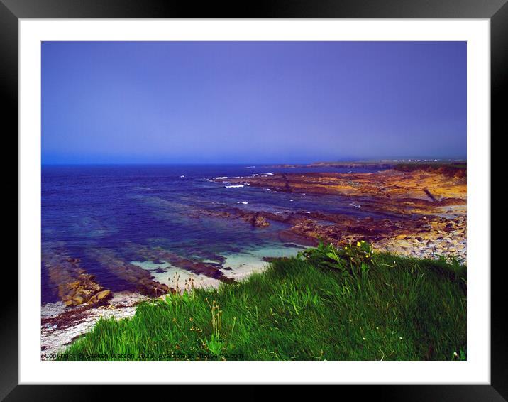 Birsay Skerries and Skipi Framed Mounted Print by Steven Watson