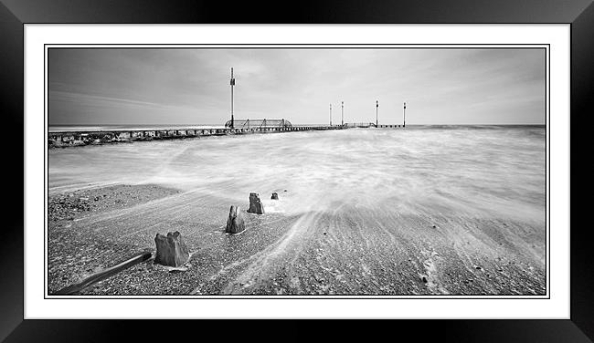 The hot water pipe Framed Print by Steve White