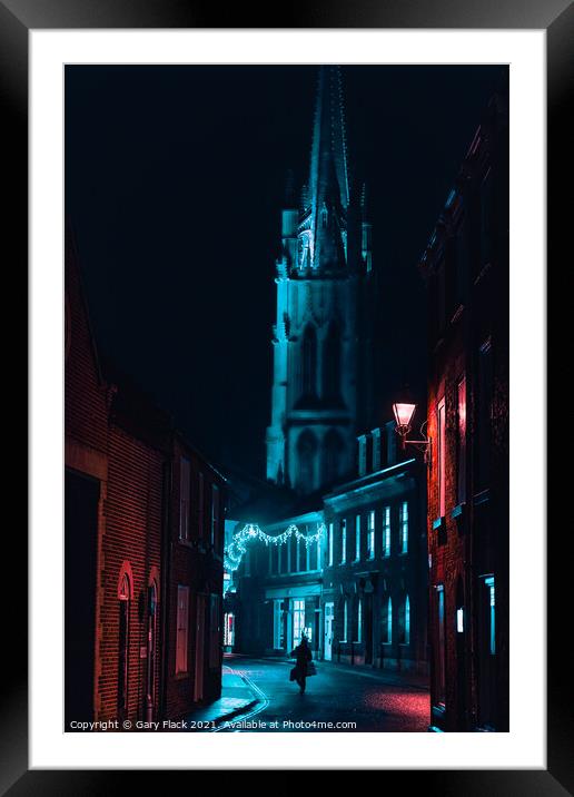 Louth In Lincolnshire Street scene Framed Mounted Print by That Foto