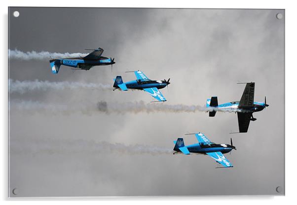 The Blades Acrylic by Phil Hall