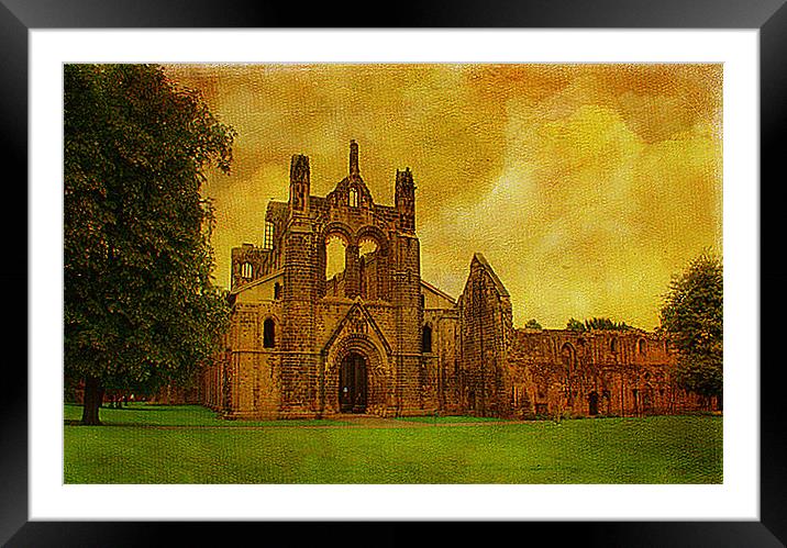Kirkstall Abbey Framed Mounted Print by Jacqui Kilcoyne