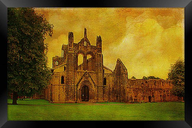 Kirkstall Abbey Framed Print by Jacqui Kilcoyne