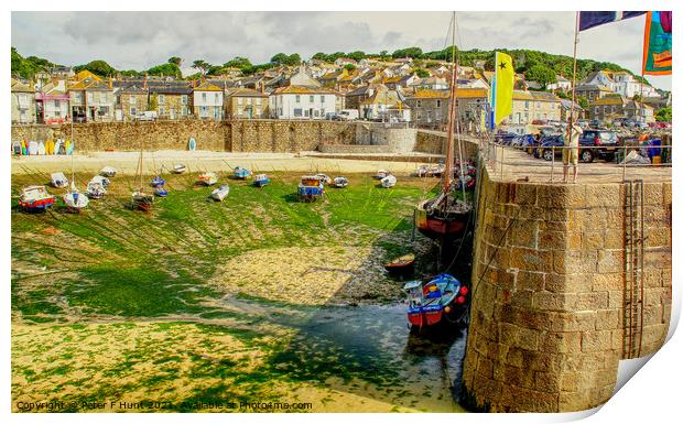 Mousehole An Illusion Print by Peter F Hunt