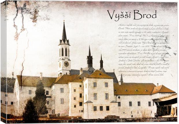 Vyssi Brod, Czech Republic. Canvas Print by Sergey Fedoskin