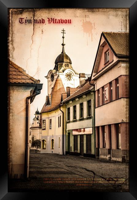 Tyn nad Vltavou, Czech Republic. Framed Print by Sergey Fedoskin