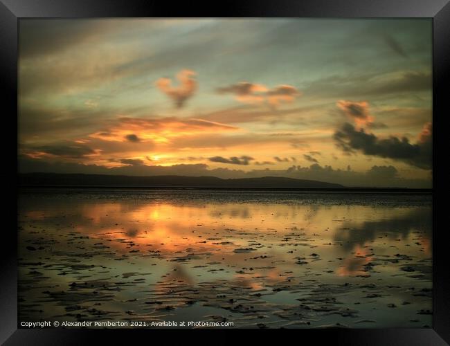 Sky cloud Framed Print by Alexander Pemberton