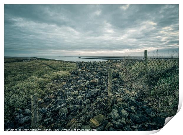 Witham's End Print by Peter Anthony Rollings