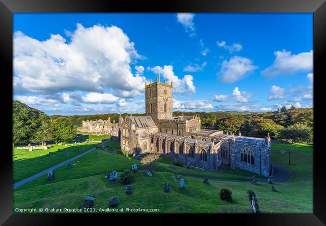 St David's Cathedral Framed Print by Graham Prentice