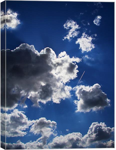 Summer Sky Canvas Print by Paul Appleby
