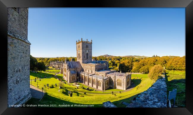 St David's Cathedral Framed Print by Graham Prentice