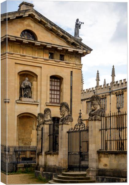 Oxford Architecture Canvas Print by Svetlana Sewell