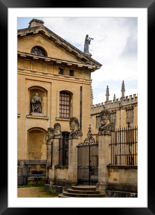 Oxford Architecture Framed Mounted Print by Svetlana Sewell