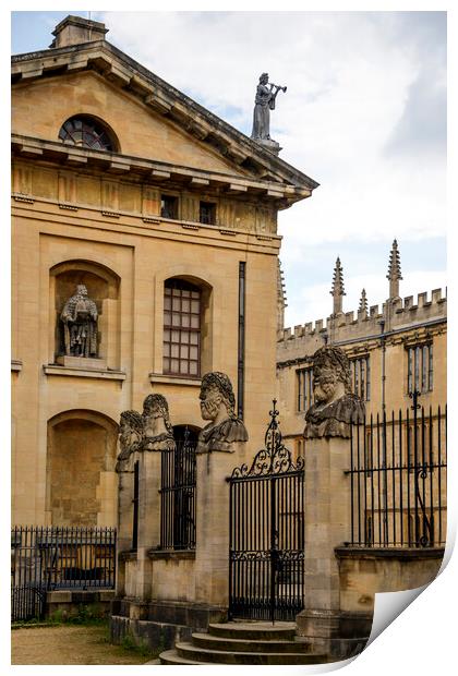 Oxford Architecture Print by Svetlana Sewell