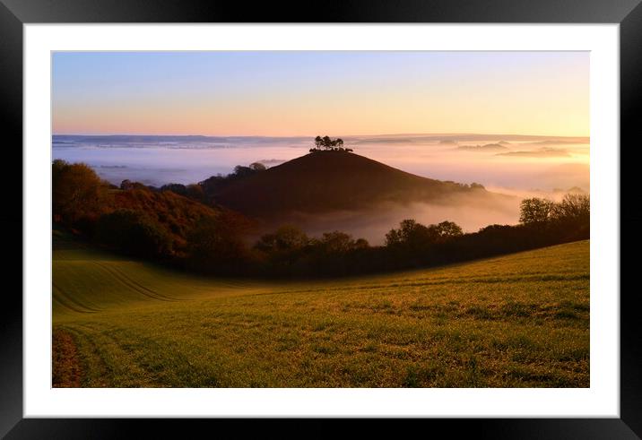 Colmer's Vista Framed Mounted Print by David Neighbour