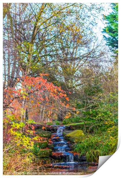Sefton Park Autumnal Colours Print by Phil Longfoot