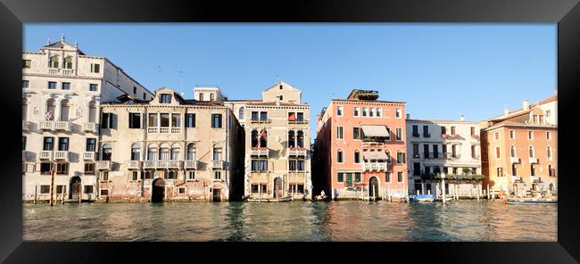 Venice Grand canal Framed Print by Jeanette Teare