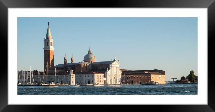 Venice domes and belltowers Framed Mounted Print by Jeanette Teare
