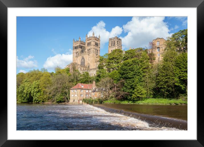 The Heavenly Durham Cathedral Framed Mounted Print by Wendy Williams CPAGB
