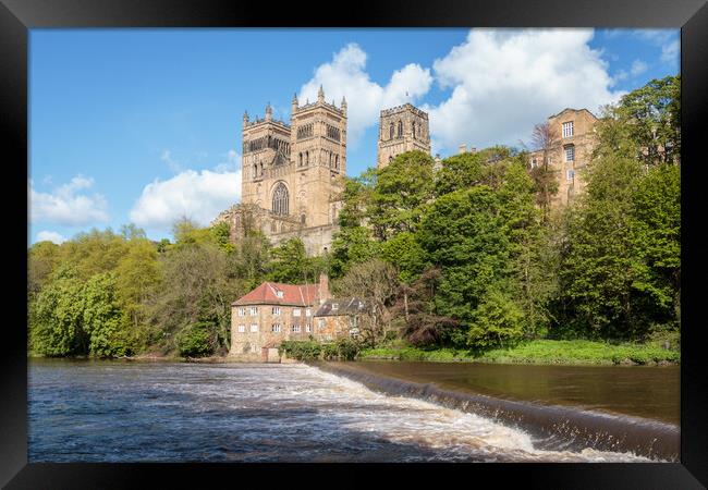The Heavenly Durham Cathedral Framed Print by Wendy Williams CPAGB
