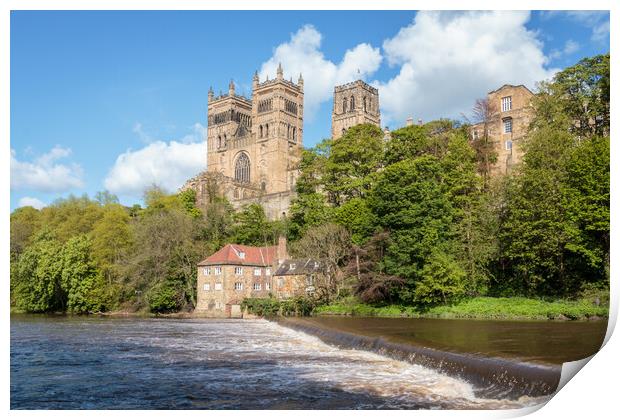 The Heavenly Durham Cathedral Print by Wendy Williams CPAGB