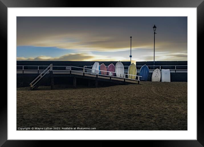 Broadstairs Beach  Framed Mounted Print by Wayne Lytton