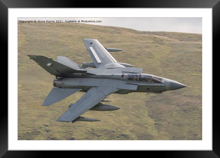Tornado GR4 Framed Mounted Print by Steve Morris