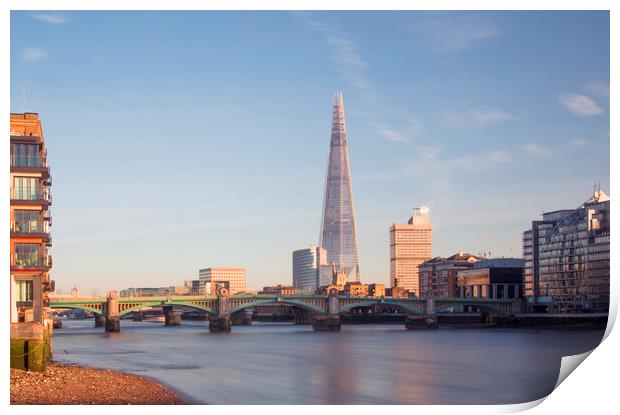 The Shard London Print by Clive Eariss