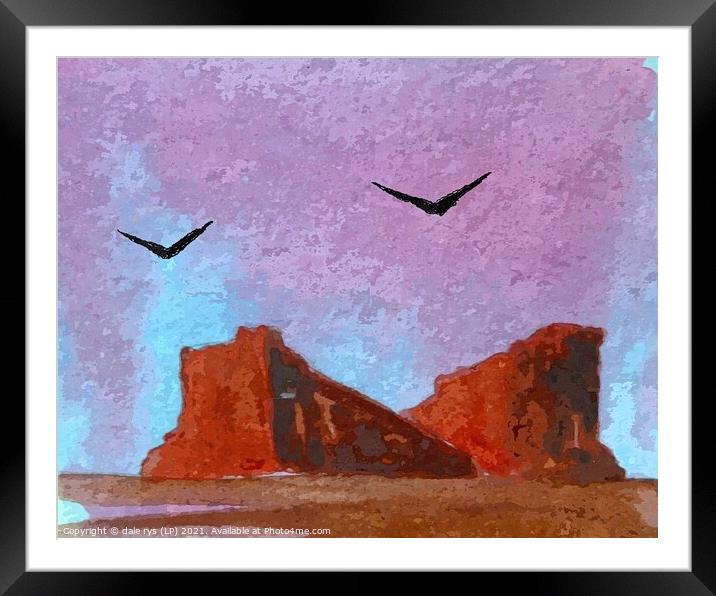 out west Framed Mounted Print by dale rys (LP)