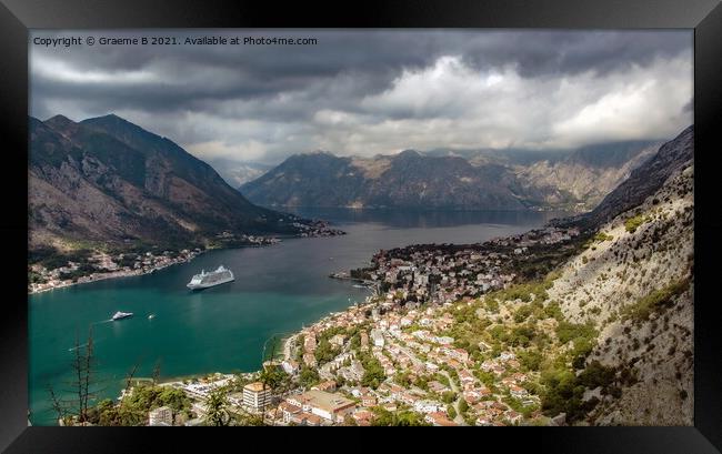 Kotor Framed Print by Graeme B