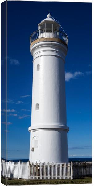 Kiama Lighthouse, NSW, Australia Canvas Print by Steven Ralser