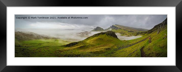 The Quiraing Framed Mounted Print by Mark Tomlinson