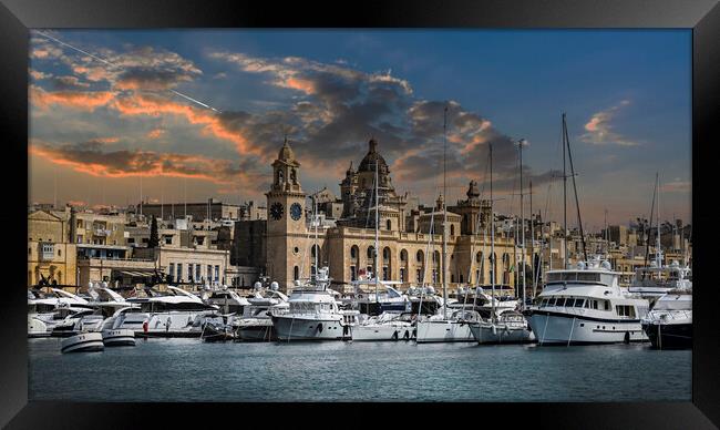 Malta Maritime Museum _ The Old Naval Bakery Framed Print by Dave Williams
