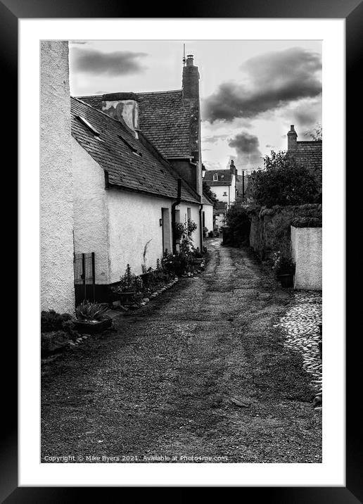 "Timeless: A Journey Through Historic Cromarty Framed Mounted Print by Mike Byers