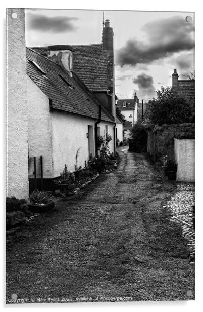 "Timeless: A Journey Through Historic Cromarty Acrylic by Mike Byers
