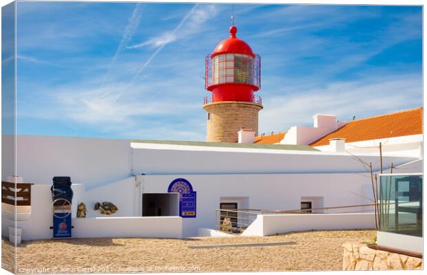 Cape St. Vicente Lighthouse, Algarve-2 Canvas Print by Jordi Carrio