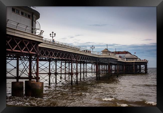 Afternoon Light on Cromer Pier Framed Print by Wendy Williams CPAGB