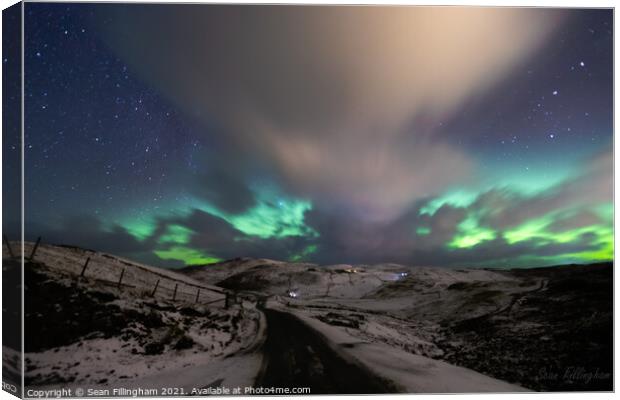 Aurora Cloud Canvas Print by Sean Fillingham