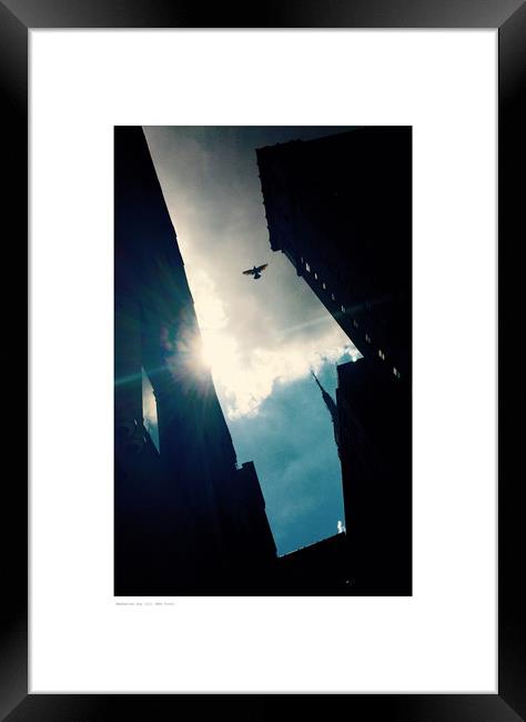 Manhattan sky (ii) (New York) Framed Print by Michael Angus