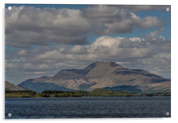 Loch Lomond Acrylic by John Ellis
